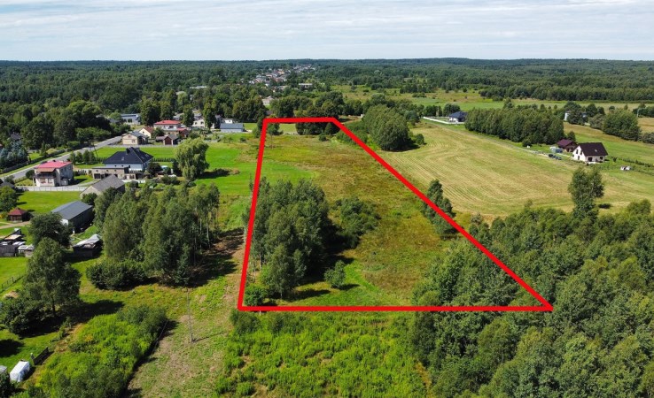 działka na sprzedaż - Konopiska, Hutki